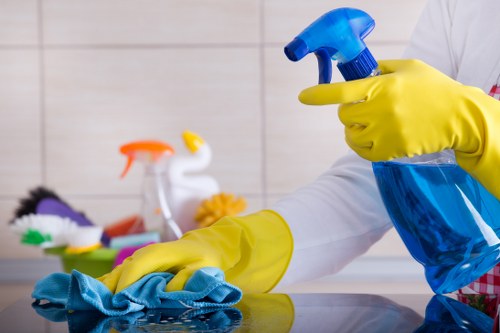 Professional carpet cleaning in Uxbridge improving a living room floor