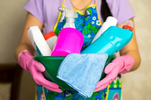 Professional domestic cleaning service in a Uxbridge home