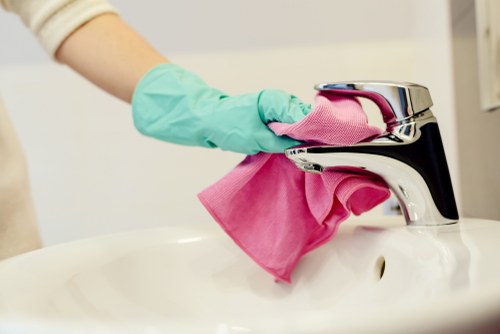 Tile and grout hard floor cleaning service in Uxbridge