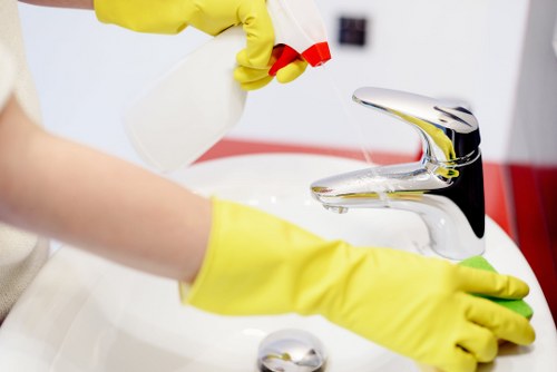 Eco-friendly house cleaning in Uxbridge with organised living spaces