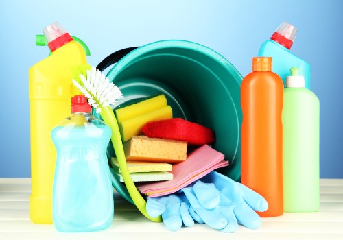 Professional office cleaning team working in a Uxbridge workspace